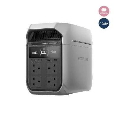 EcoFlow DELTA 3 Plus Portable Power Station 1024Wh 1800W Surge 3600W - Silver